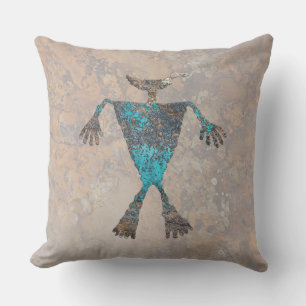 Oreiller extérieur Petroglyphe Duck Head