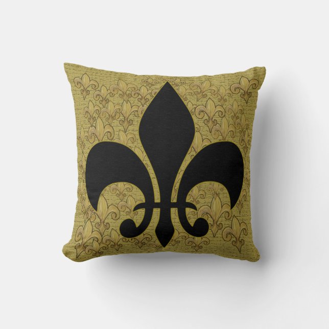 Oreiller fleur de lis (Recto)