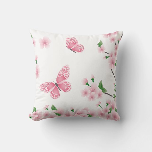 Oreiller Fleurs de Printemps (Recto)