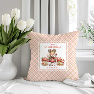Oreiller Floral Anniversaire Fantaisiste Fée 8 Ans