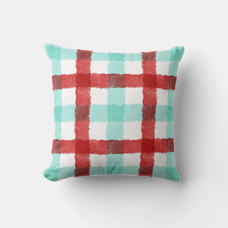 Oreiller Gingham de Noël