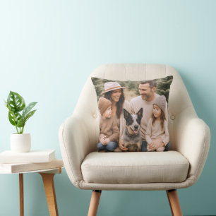 Oreiller jetable avec photo de famille personnalis