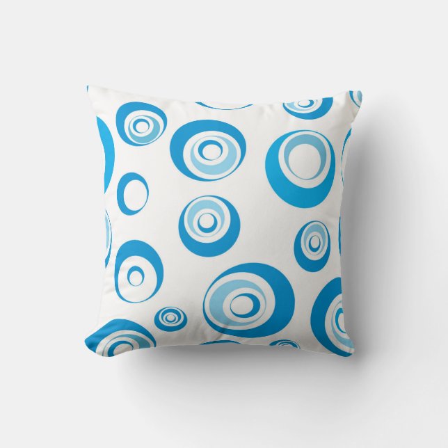 Oreiller jetable Blue Bubble (Recto)