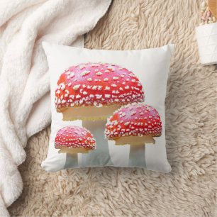Oreiller jetable champignon rouge