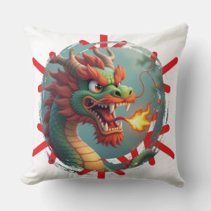 Oreiller jetable Dragon Et Feu