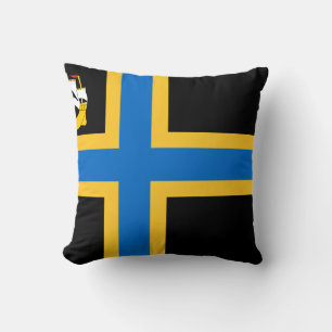 Oreiller jeté avec drapeau de Caithness