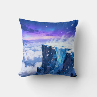 Oreiller jeté Ciel de Montagne Gelée