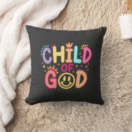 Oreiller jeté Enfant de Dieu