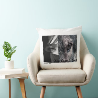 Oreiller jeté Loup Mignon – Cadeau pour amoureux d