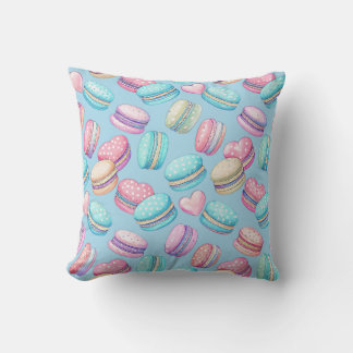 Oreiller jeté Macaron Pastel
