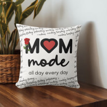 Oreiller Jeté Mode Maman Tous Les Jours