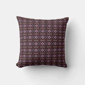 Oreiller jeté motif metaball rétro-futuriste