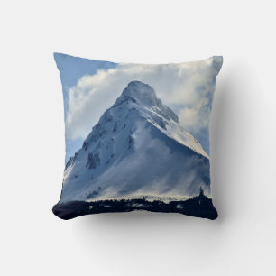Oreiller jeté Snow Peak en lumière latérale