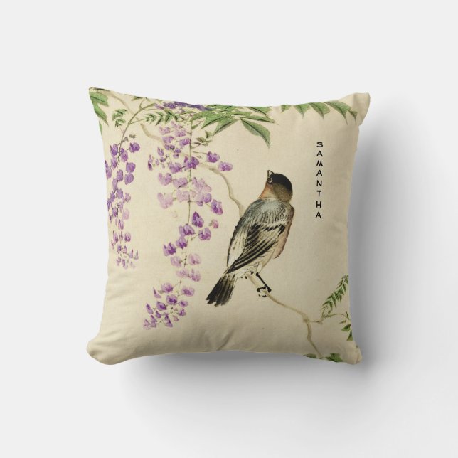 Oreiller Lilac Vintage japonais (Recto)