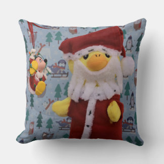 Oreiller lombaire de Noël Danny Duck Santa