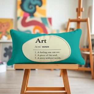 Oreiller lombaire de style dictionnaire d'art pers