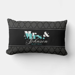 Oreiller lombaire personnalisé Mr et Mrs jeunes ma