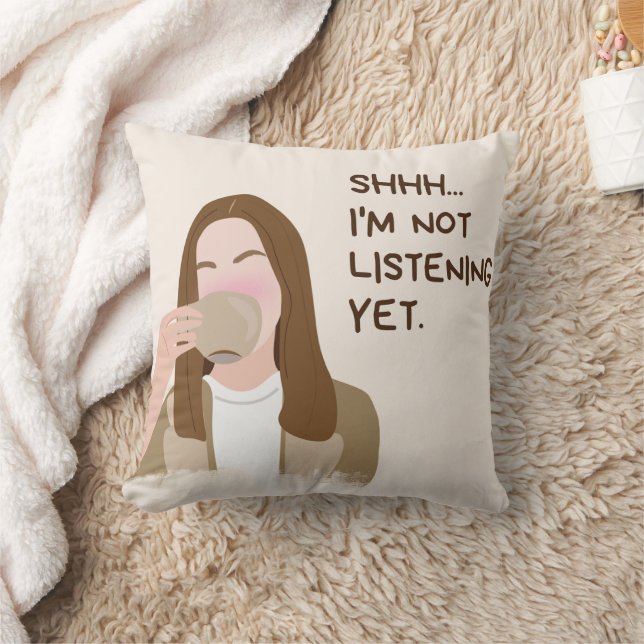 Oreiller Lover Café - Cosy & Chaud (Couverture)