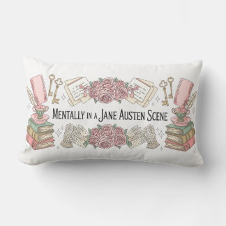 Oreiller mignon de Jane Austen, cadeau pour lecteu