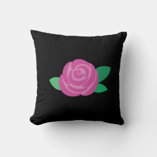Oreiller Motif rose