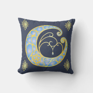 Oreiller mystique de lune celtique
