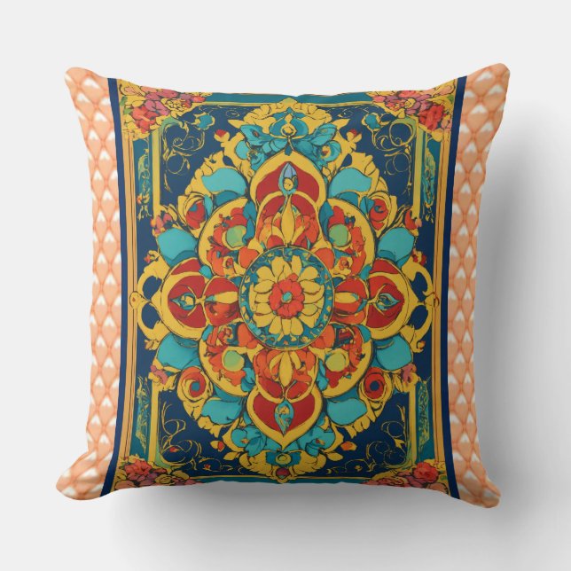 oreiller, oreiller en polyester,  (Recto)