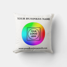 Oreiller personnalisé avec logo d'entreprise