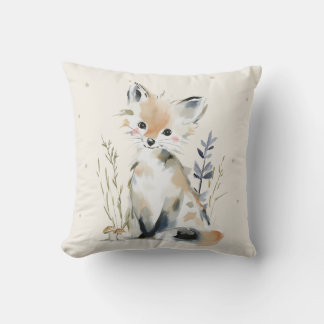 Oreiller personnalisé renard
