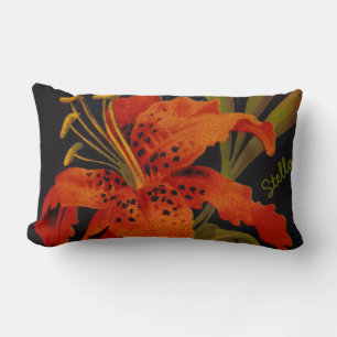 Oreiller rectangulaire Tiger Lily