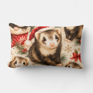 Oreiller Rêves de Furet de Fêtes Cozy