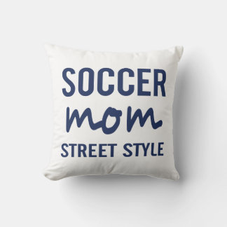 Oreiller Style de Rue Maman de Foot