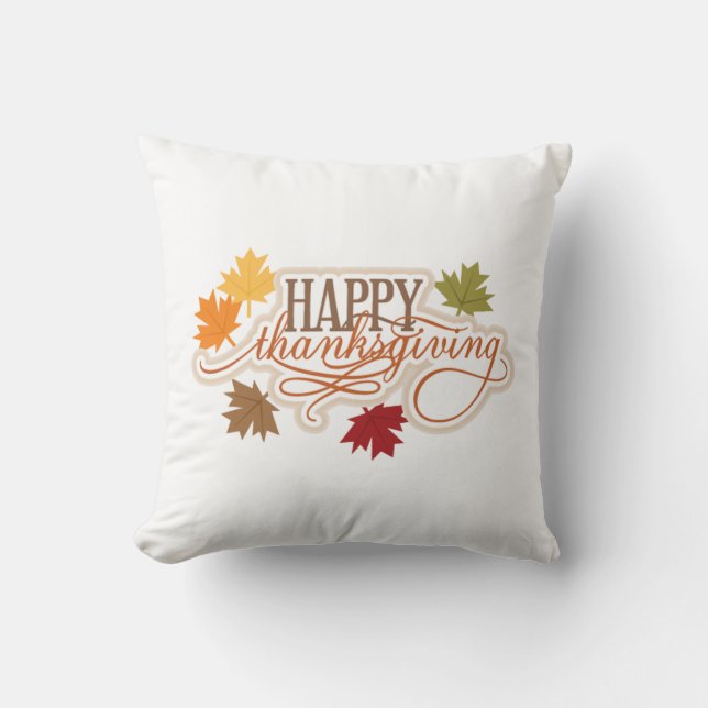 Oreiller Thanksgiving/Bon thanksgiving (Recto)