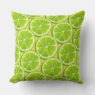 Oreiller Tranches de Citron Vert