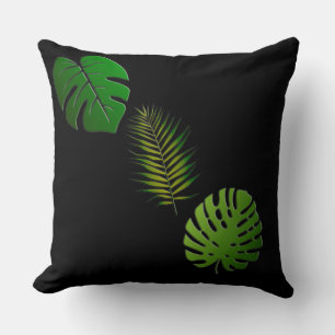 Oreiller vert Feuille