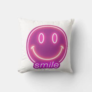 Oreiller Visage Souriant Mignon – Décoration de Ma
