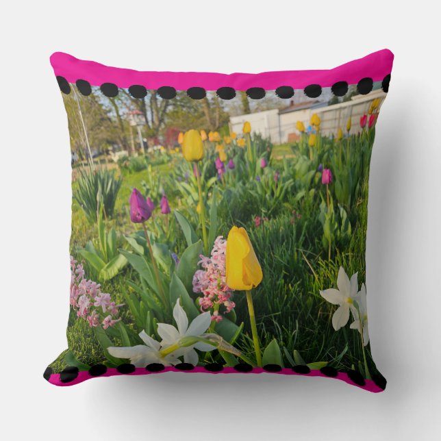 Oreillers à grains floraux (Recto)