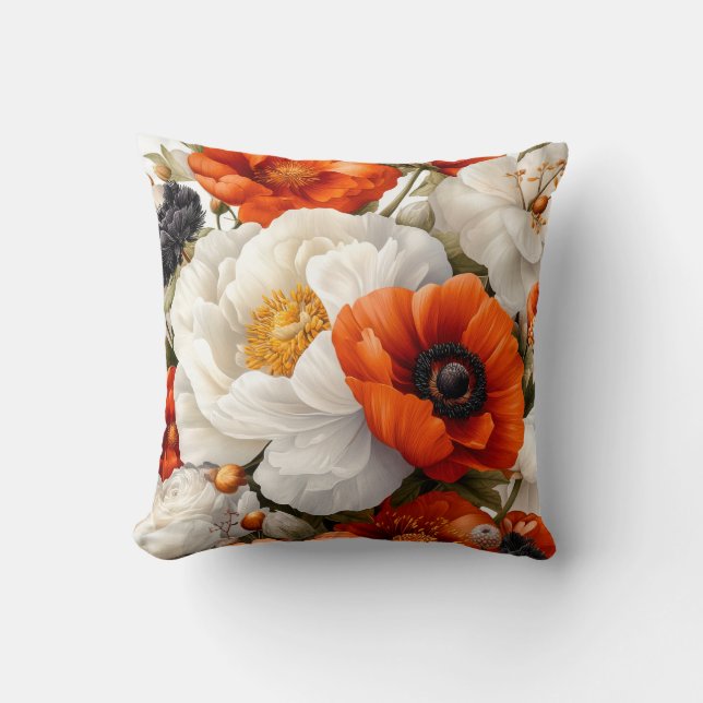 Oreillers à grains floraux (Recto)