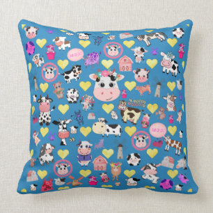 Oreillers à lancer avec coeur