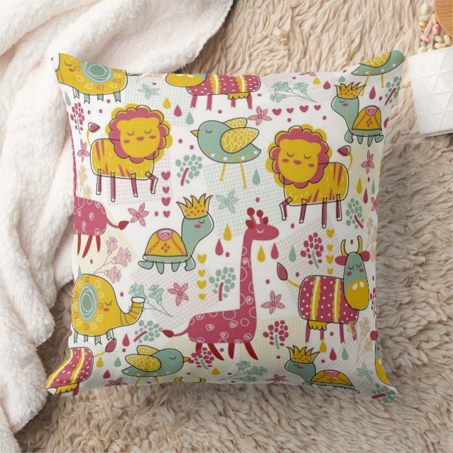 Oreillers à lancer de fierté animale 20" x 20" (Couverture)