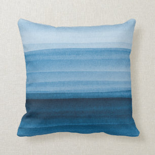 Oreillers à lancer Ombre de couleur bleu marine