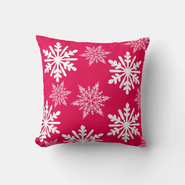 Oreillers à neige rouge (Recto)