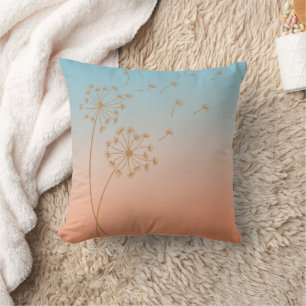 Oreillers à projecteur Dandelion Wish Ombre