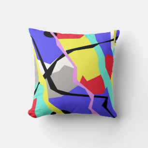 Oreillers Abstraits Pastel Couleurs Coussin Jeu d'