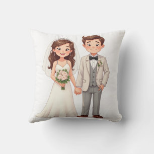 Oreillers d'anniversaire de mariage