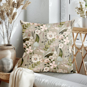 Oreillers d'automne Vanilla Taupe Jeu oreiller