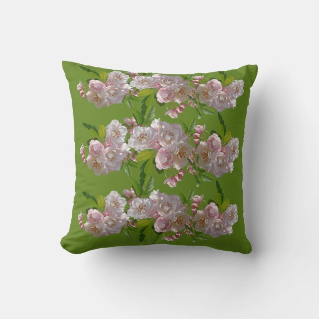 Oreillers Floral Jeu Décoratif Coussin Flower Desi (Recto)