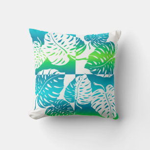 Oreillers Makua Monstera Hawaiian Striped Blend