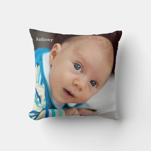 Oreillers Personnalisés À Jeu De Bébé Ajouter Phot (Recto)