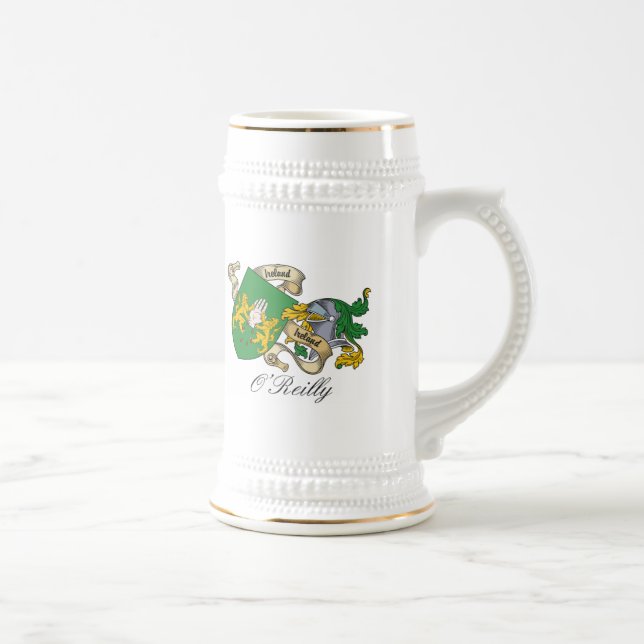 O'Reilly-Familienwappen Bierglas (Rechts)