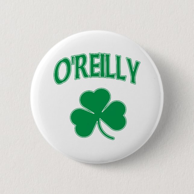 O'Reilly-Kleeblatt Button (Vorderseite)
